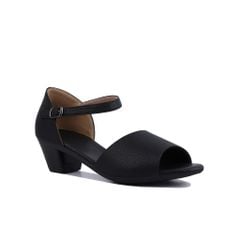 Sandal Cao Gót Hạnh Dung Bản Ngang Bít Hậu HD29125AY