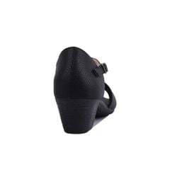 Sandal Cao Gót Hạnh Dung Bản Ngang Bít Hậu HD29125AY