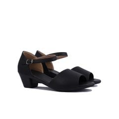 Sandal Cao Gót Hạnh Dung Bản Ngang Bít Hậu HD29125AY