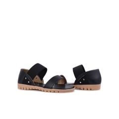 Sandal Đế Xẹp Hạnh Dung Bản Ngang Bít Hậu HD29129AY