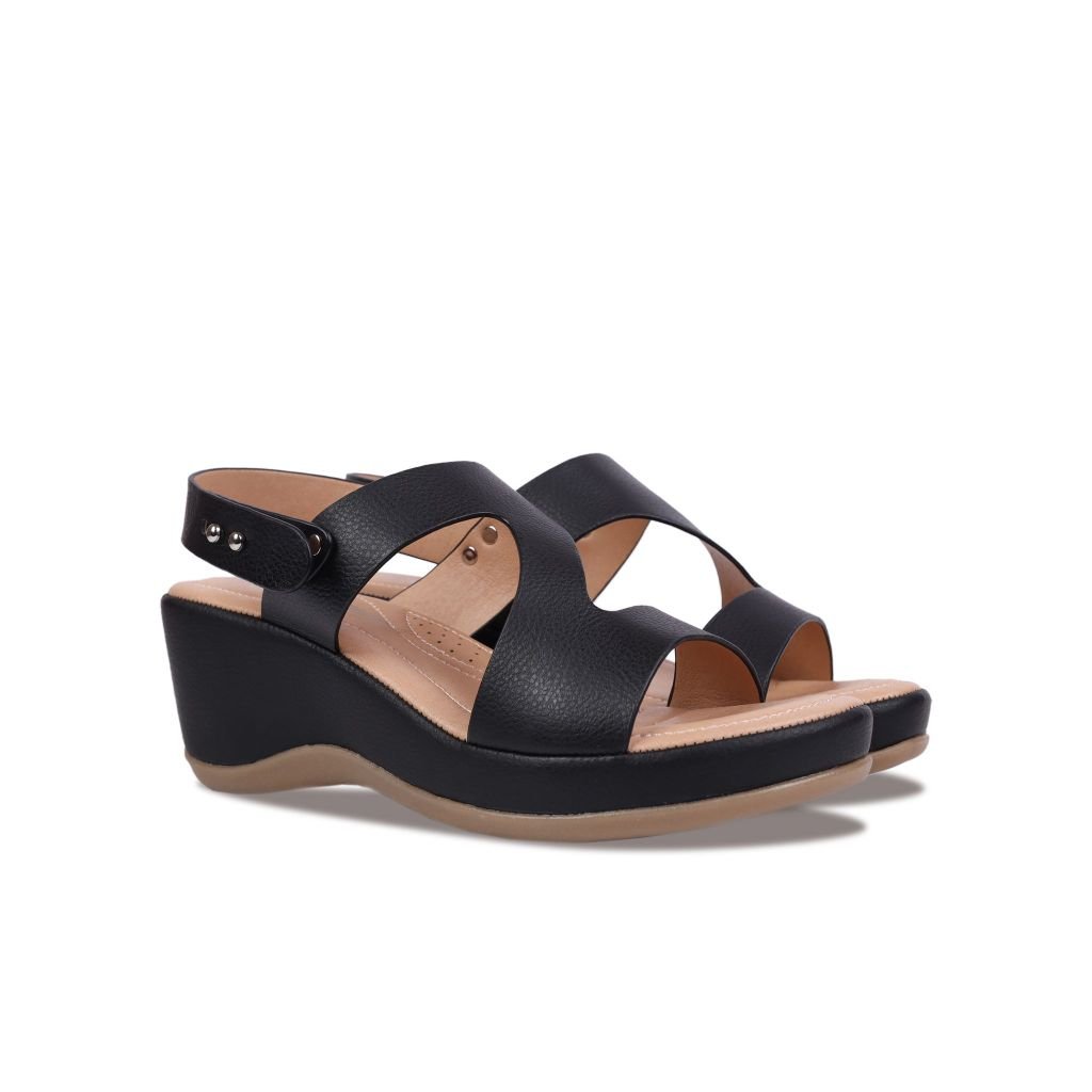Sandal Xuồng Hạnh Dung Quai Gợn Sóng Đế Mềm Mại HD29140AY