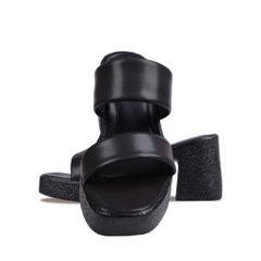 Dép Cao Gót Hạnh Dung Quai Nhị Ngang HD29141AY
