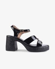 Sandal Cao Gót Hạnh Dung Quai Bóng Chữ H HD29155AY