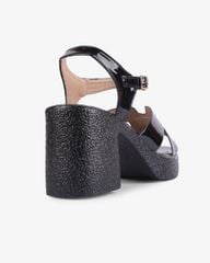 Sandal Cao Gót Hạnh Dung Quai Bóng Chữ H HD29155AY