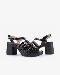 Sandal Cao Gót Hạnh Dung Quai Mảnh Nhiều Dây HD29156AY
