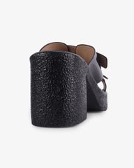 Dép Cao Gót Hạnh Dung Quai Bóng Khóa Nịt HD29157AY