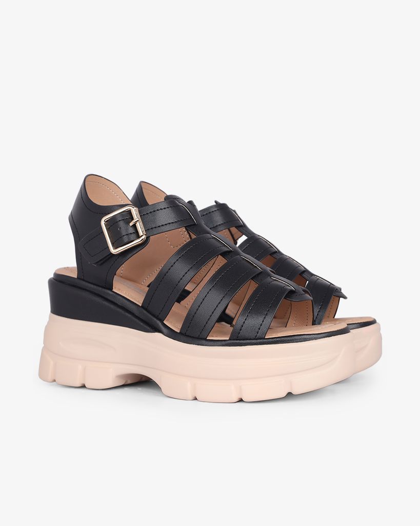 Sandal Đế Xuồng Hạnh Dung Quai Đan Cá Tính HD29163AY