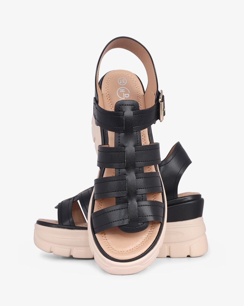 Sandal Đế Xuồng Hạnh Dung Quai Đan Cá Tính HD29163AY