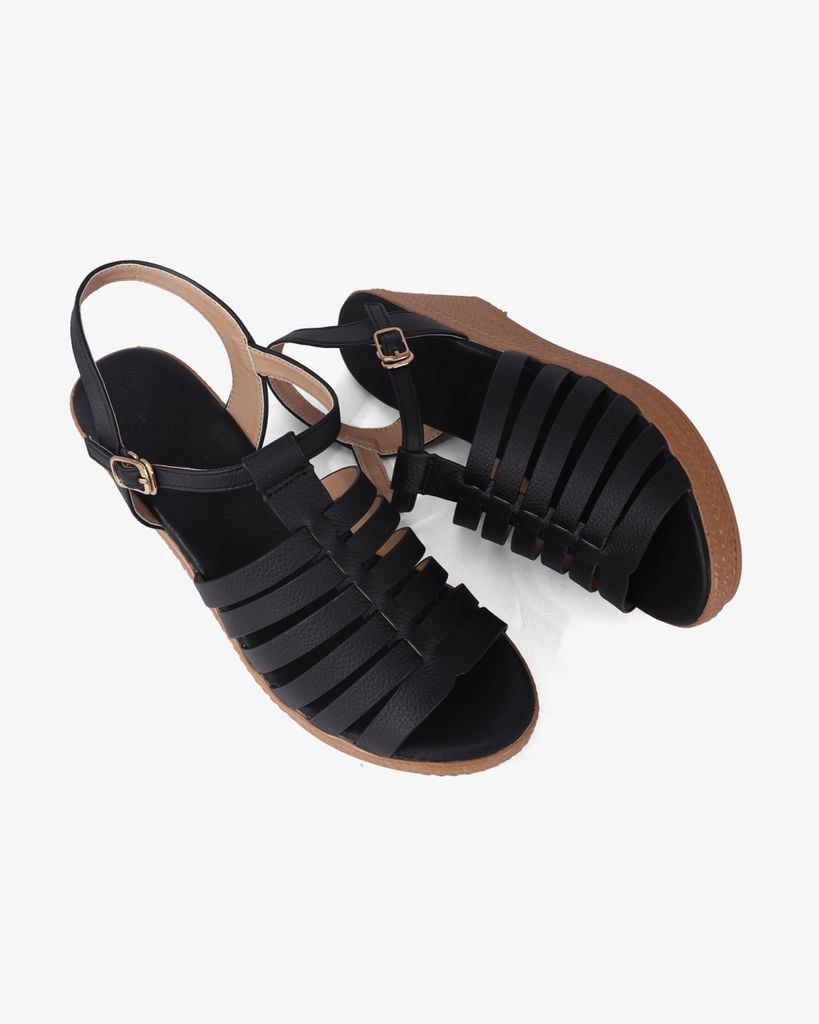 Sandal Đế Xuồng Hạnh Dung Quai Dây Mảnh HD29167AY