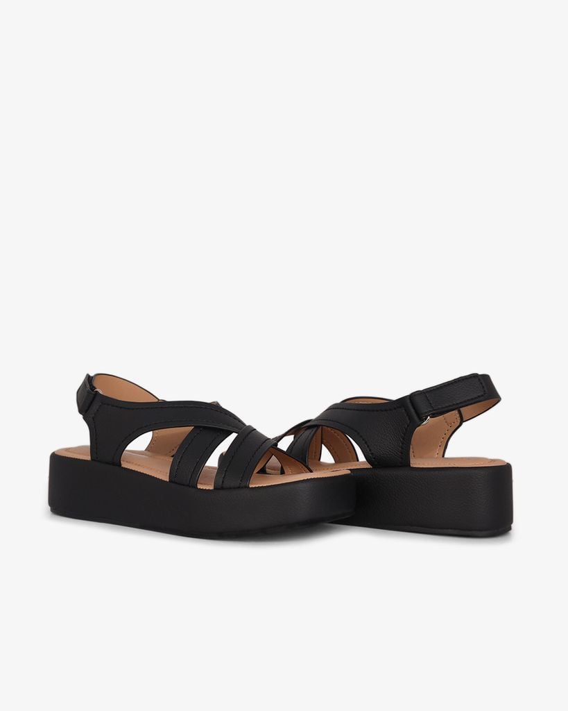 Sandal Đế Xuồng Hạnh Dung Quai Chéo Lớn HD29173AY