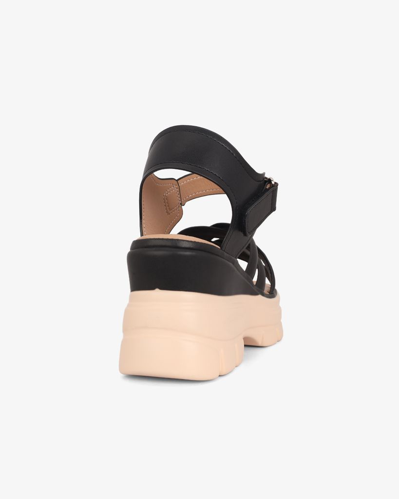 Sandal Đế Xuồng Hạnh Dung Quai Chéo Nhau Hậu Dán HD29175AY