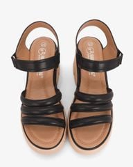 Sandal Đế Xuồng Hạnh Dung Quai Dây Ngang Hậu Dán HD29176AY