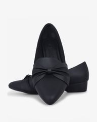 Giày Cao Gót Hạnh Dung Bảng Nơ To HD29182AY