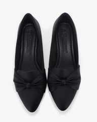 Giày Cao Gót Hạnh Dung Bảng Nơ To HD29182AY