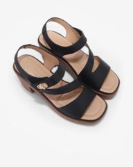 Sandal Cao Gót Hạnh Dung Quai Ngang Bản Chéo HD29187AY