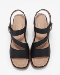 Sandal Cao Gót Hạnh Dung Quai Ngang Bản Chéo HD29187AY