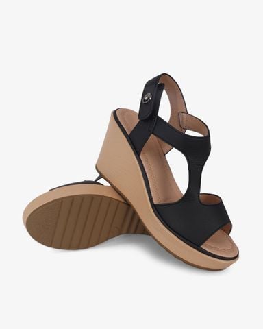 Sandal Đế Xuồng Hạnh Dung Quai Chéo Liền Thân Bản Lớn HD29189AY