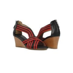 Sandal Xuồng Hạnh Dung Bản Chéo Hậu Dây Kéo HD2990AY