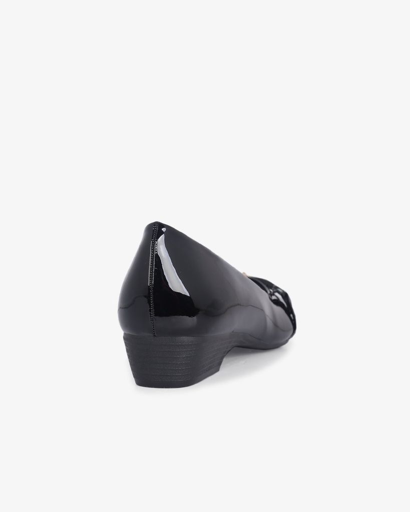 Giày Đế Xuồng Hạnh Dung Dây Khoá Xoàn HD04984AD