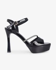 Sandal Cao Gót Hạnh Dung Bản Ngang Xoàn Gót Nhọn HD1072BN