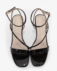 Sandal Cao Gót Hạnh Dung Dây Mảnh  Gót Nhọn  HD27317BI