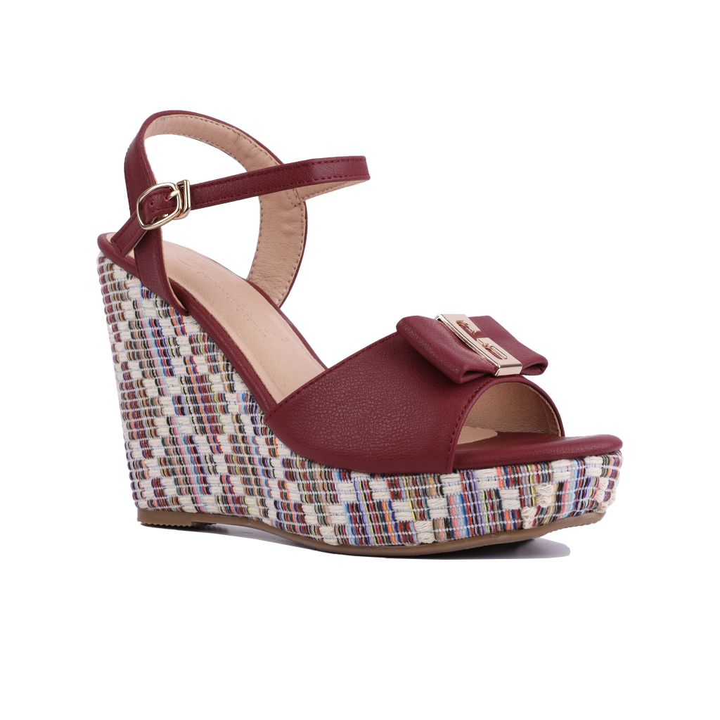 Sandal Xuồng Hạnh Dung Quai Nơ HD02174AB