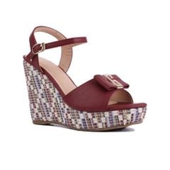 Sandal Xuồng Hạnh Dung Quai Nơ HD02174AB