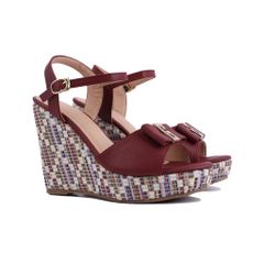 Sandal Xuồng Hạnh Dung Quai Nơ HD02174AB