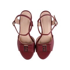 Sandal Xuồng Hạnh Dung Quai Nơ HD02174AB