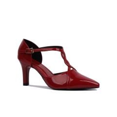 Sandal Cao Gót Hạnh Dung Mũi Nhọn Xoắn Dây HD04719AD