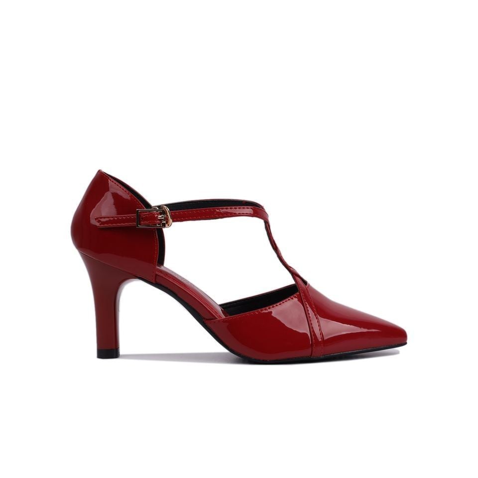 Sandal Cao Gót Hạnh Dung Mũi Nhọn Xoắn Dây HD04719AD