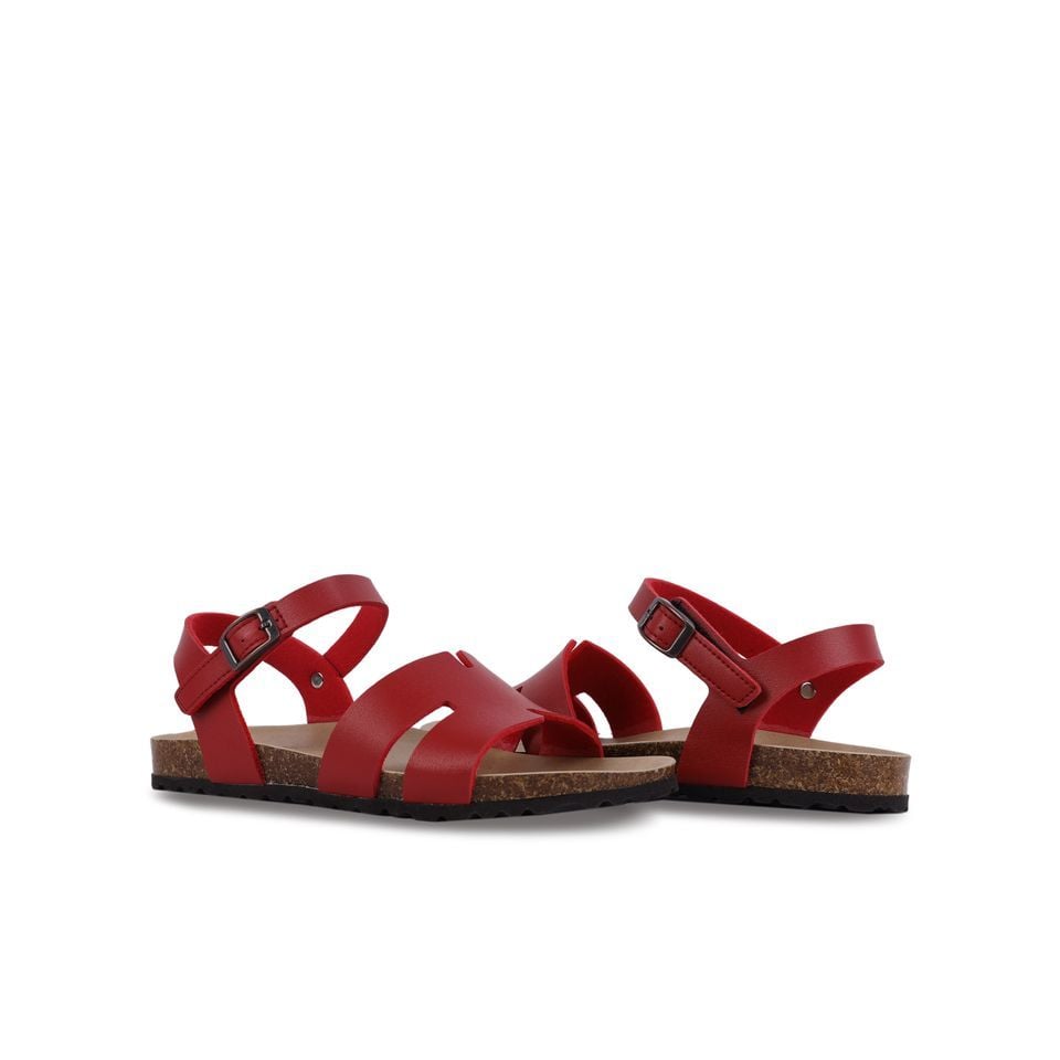 Sandal Đế Xẹp Hạnh Dung Quai Dán Chữ H HD2302BO