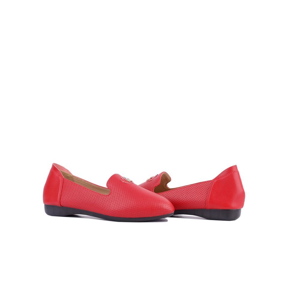 Giày Búp Bê Hạnh Dung Khóa Mini HD27189BI