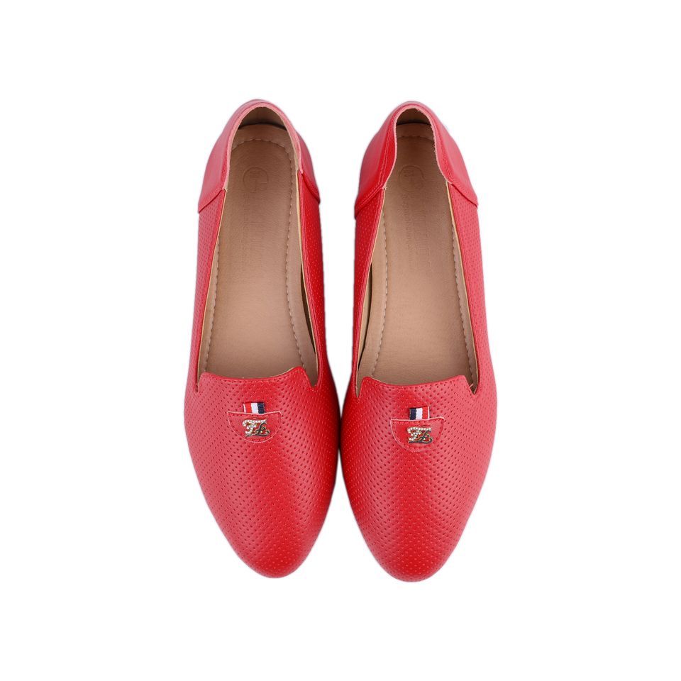 Giày Búp Bê Hạnh Dung Khóa Mini HD27189BI