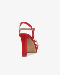 Sandal Cao Gót Hạnh Dung Quai Phối Xoàn Mảnh HD27193BI