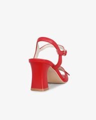 Sandal Cao Gót Hạnh Dung Quai Ngang Khóa Nịt HD27276BI