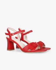 Sandal Cao Gót Hạnh Dung Quai Ngang Khóa Nịt HD27276BI