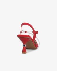 Sandal Cao Gót Hạnh Dung Bít Mũi Dây Xoàn HD27289BI