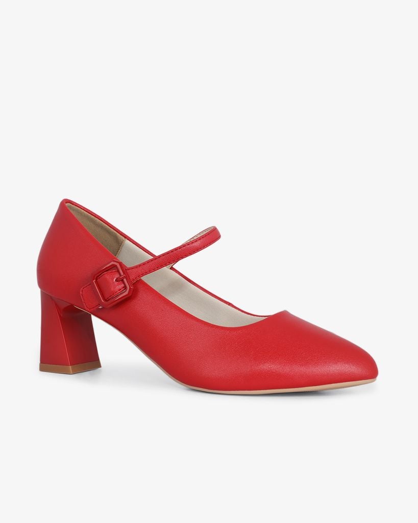 Giày Cao Gót Hạnh Dung Bít Mũi Hậu Dán HD27292BI