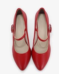 Giày Cao Gót Hạnh Dung Bít Mũi Hậu Dán HD27292BI