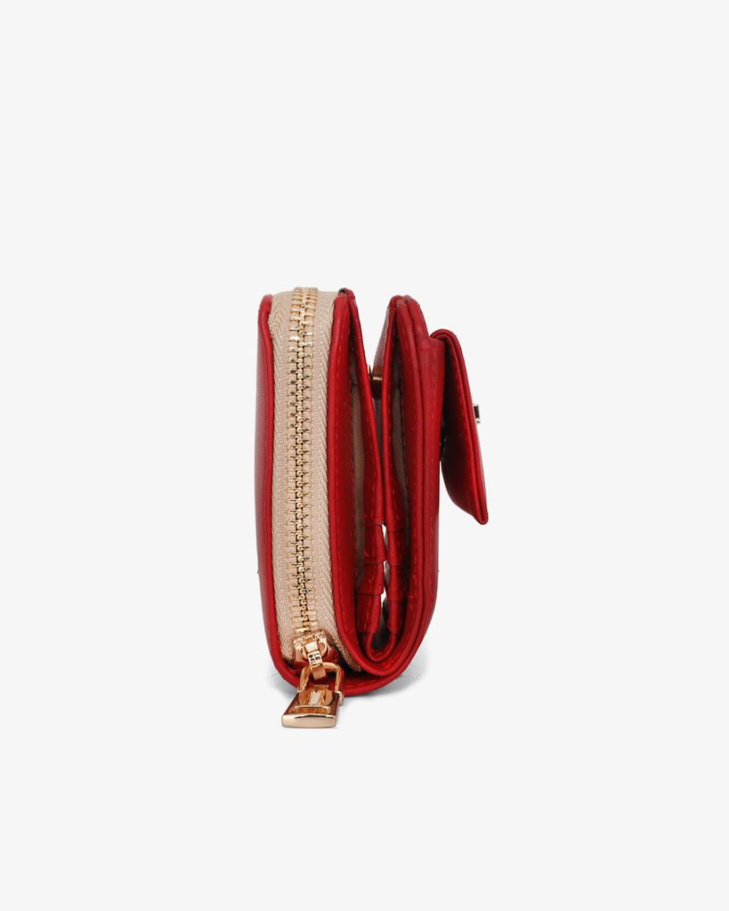 Ví Cầm Tay Hạnh Dung Da Trơn Nhỏ Gọn HD2838BC