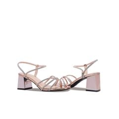 Sandal Cao Gót Albee Nhiều Dây Kim Sa Nối HD0202TQ