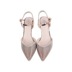 Sandal Cao Gót Albee Mũi Nhọn Đính Đá Sang Trọng HD0266TQ