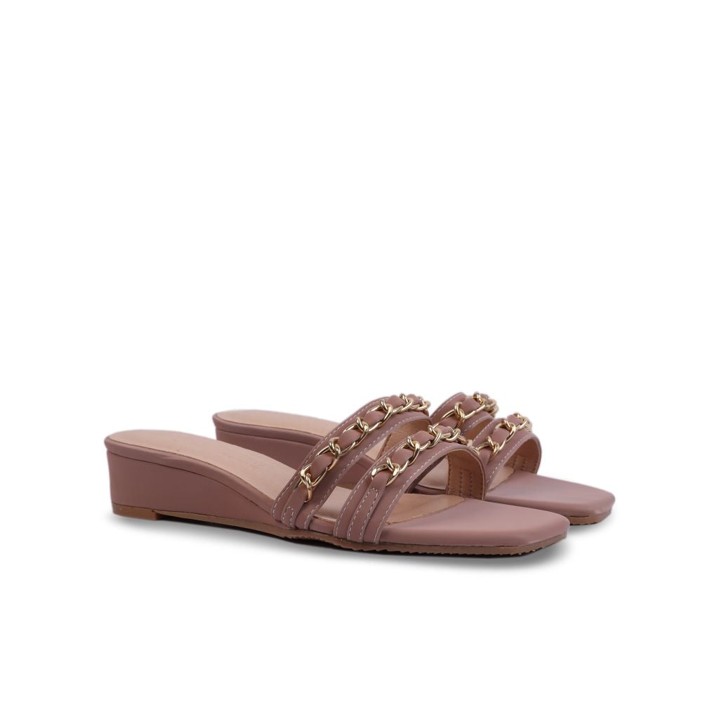 Dép Xuồng Hạnh Dung Quai Phối Phụ Kiện HD02177AB