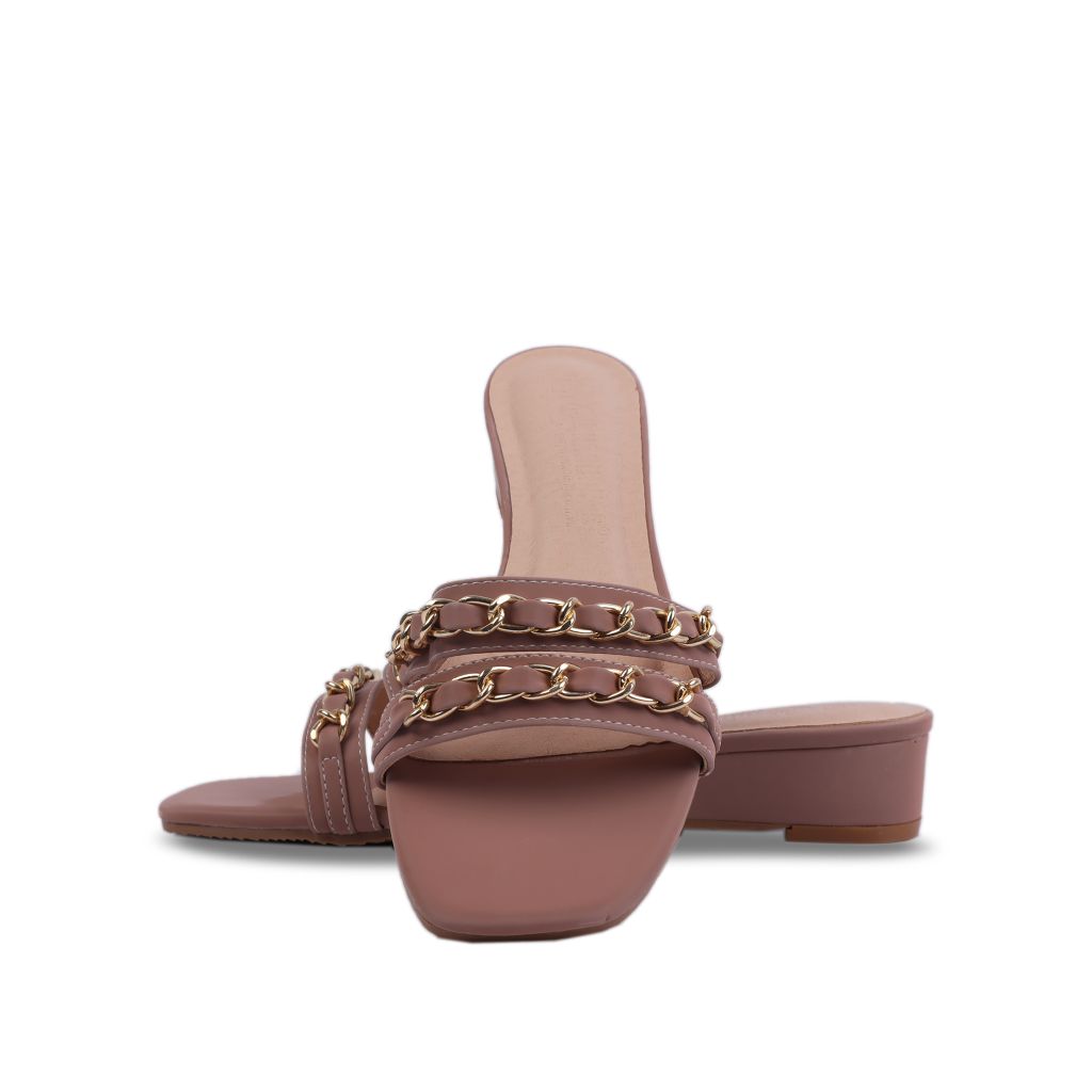 Dép Xuồng Hạnh Dung Quai Phối Phụ Kiện HD02177AB