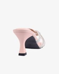 Dép Cao Gót Hạnh Dung Quai Phối Dây Xoàn HD12260AM