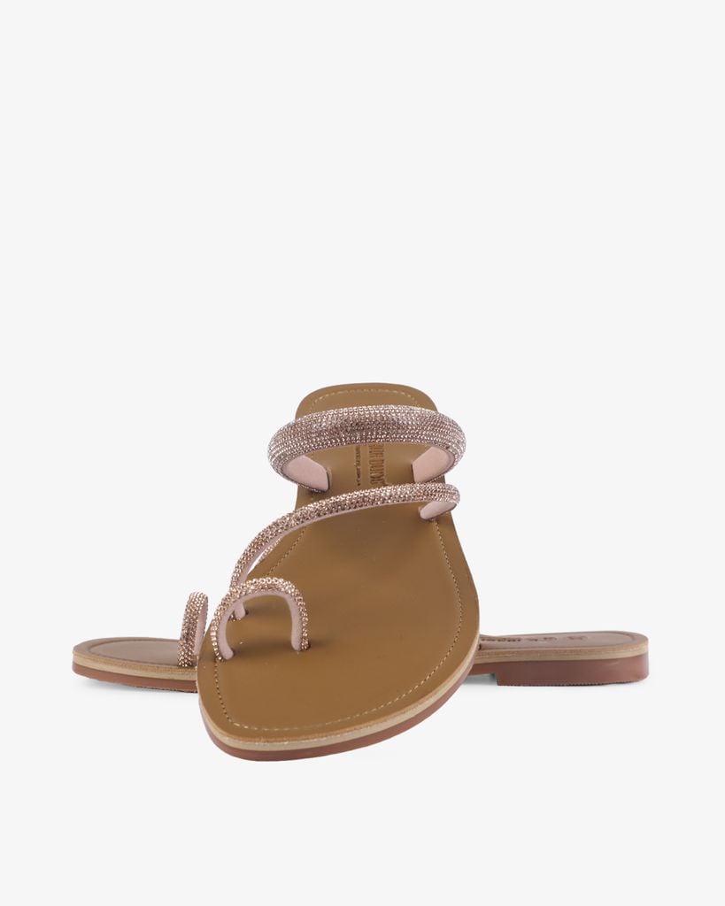 Dép Xẹp Hạnh Dung Xoàn Xỏ Ngón HD12262AM