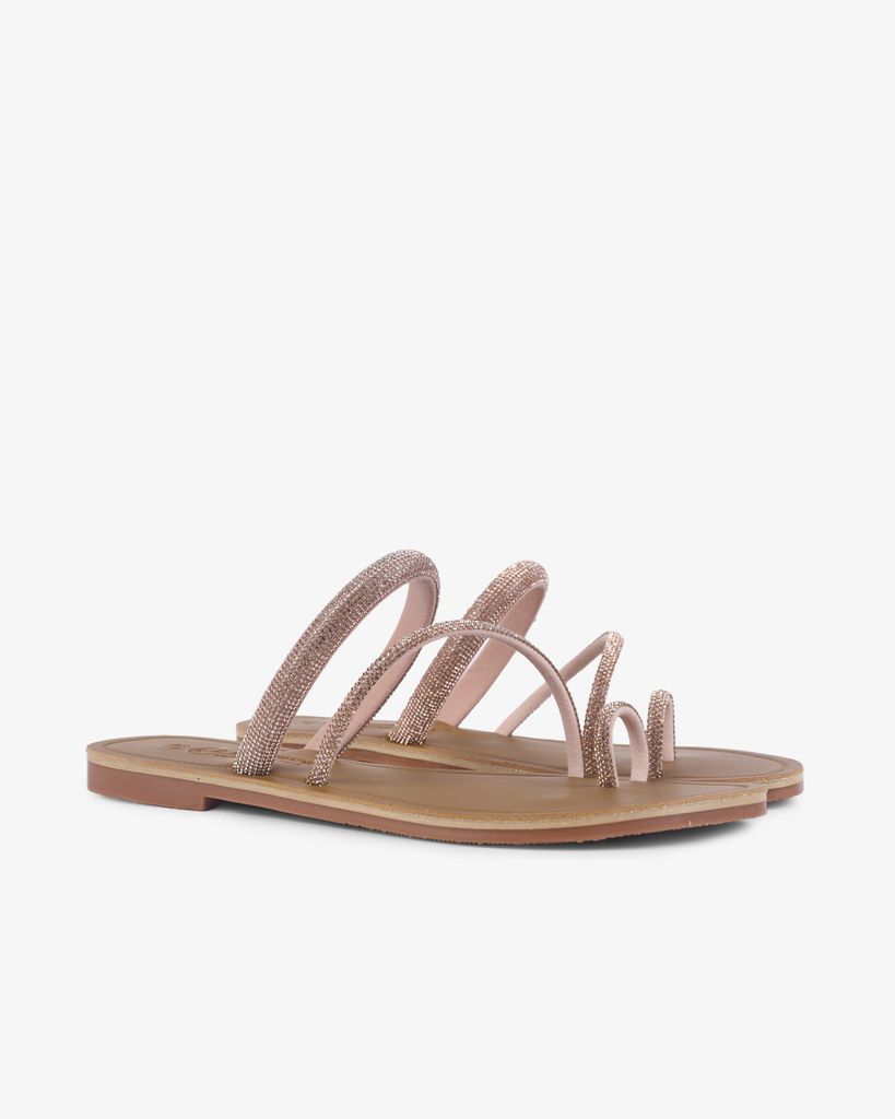 Dép Xẹp Hạnh Dung Xoàn Xỏ Ngón HD12262AM