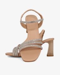 Sandal Cao Gót Hạnh Dung Quai Dây Đính Đá HD29174AY