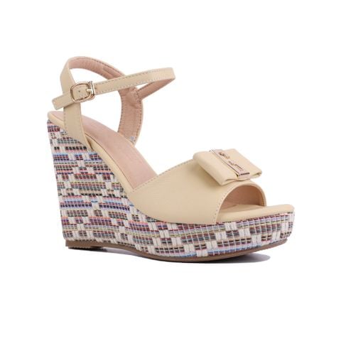 Sandal Xuồng Hạnh Dung Quai Nơ HD02174AB